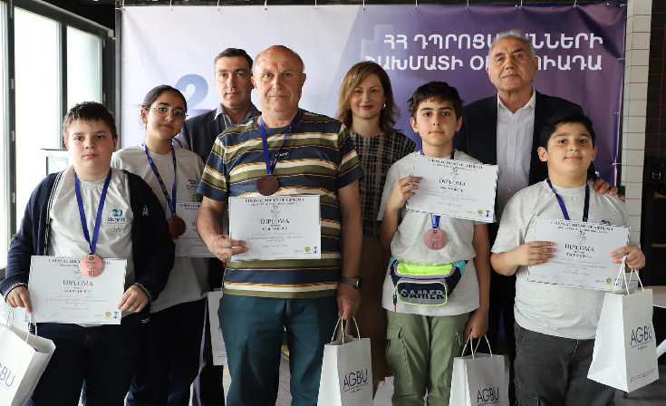 «Քվանտ» վարժարանը՝ Երևանի դպրոցականների շախմատի օլիմպիադայի մրցանակակիր