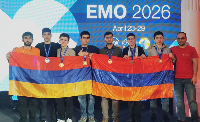 Four Quantum students become medalists at the first European Mathematical Olympiad